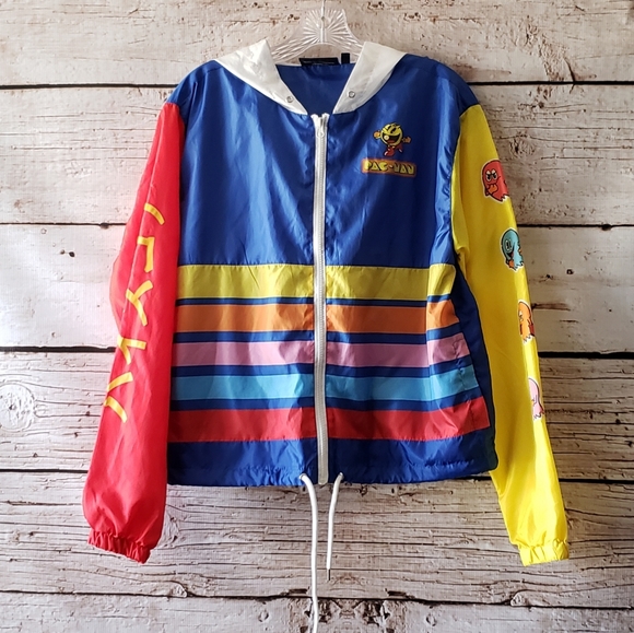 pac man windbreaker